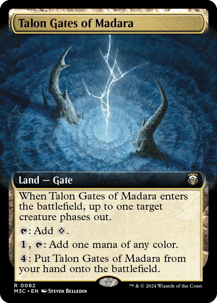 Talon Gates of Madara (Extended Art) [Modern Horizons 3 Commander] | Exor Games Truro
