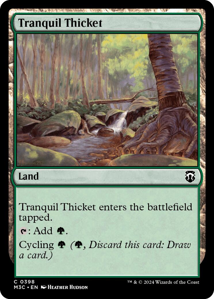Tranquil Thicket [Modern Horizons 3 Commander] | Exor Games Truro