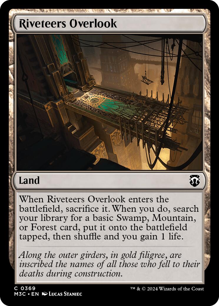 Riveteers Overlook [Modern Horizons 3 Commander] | Exor Games Truro