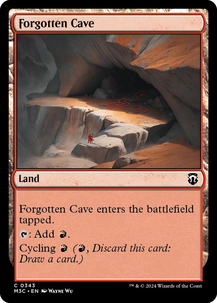 Forgotten Cave [Modern Horizons 3 Commander] | Exor Games Truro