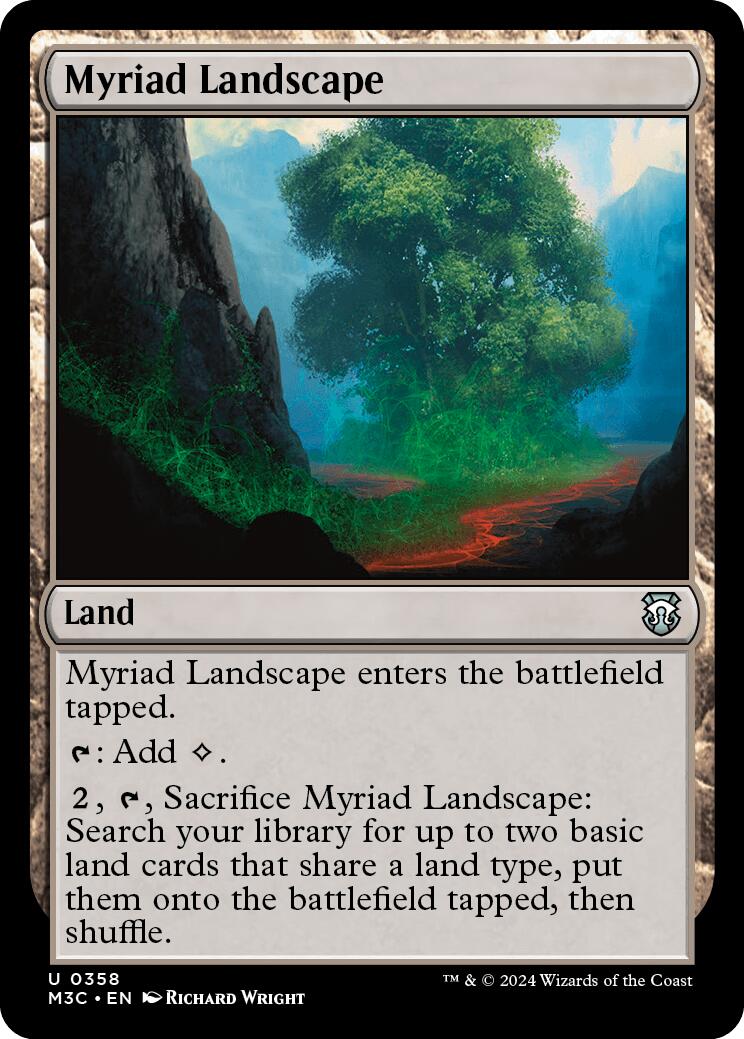 Myriad Landscape [Modern Horizons 3 Commander] | Exor Games Truro