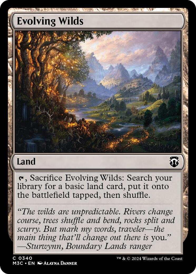 Evolving Wilds [Modern Horizons 3 Commander] | Exor Games Truro