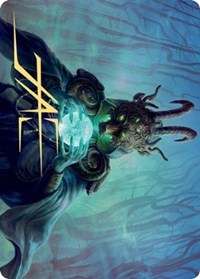 Masked Vandal Art Card (Gold-Stamped Signature) [Kaldheim Art Series] | Exor Games Truro