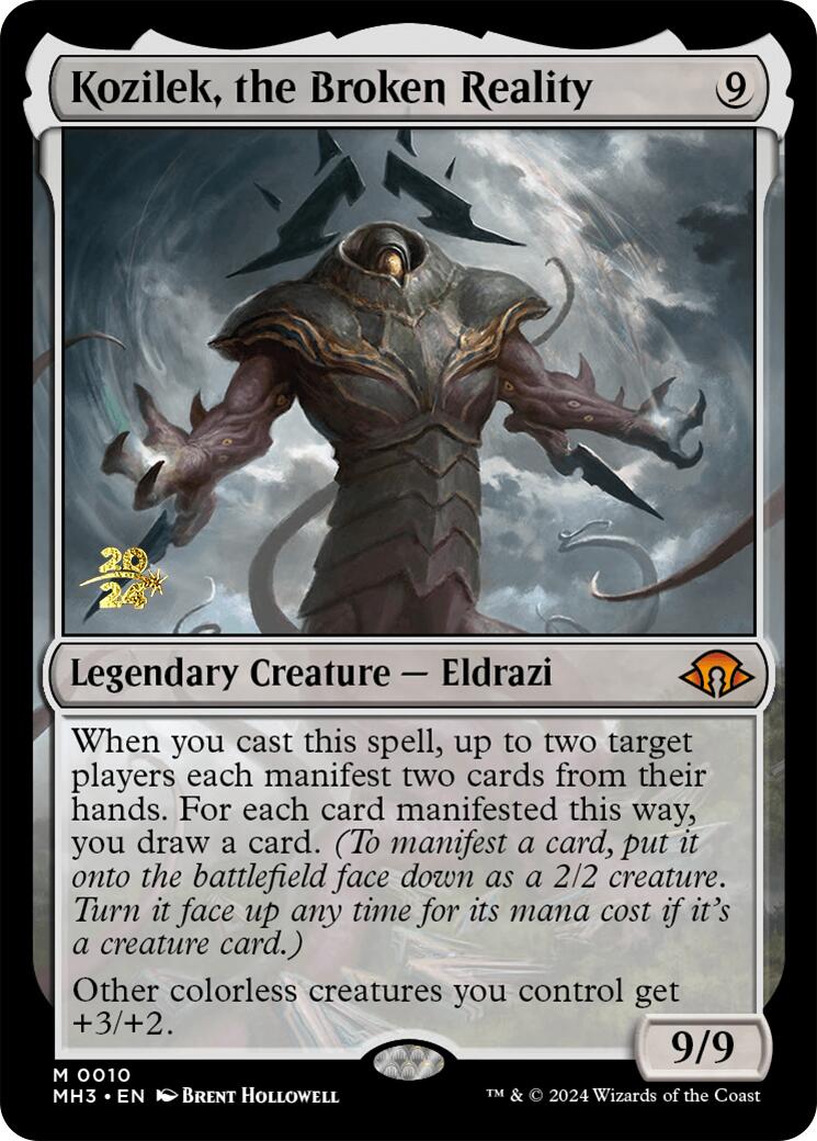 Kozilek, the Broken Reality [Modern Horizons 3 Prerelease Promos] | Exor Games Truro