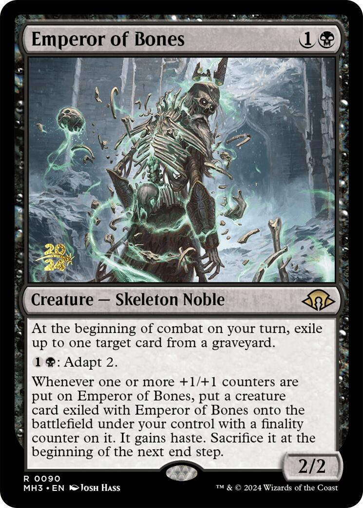 Emperor of Bones [Modern Horizons 3 Prerelease Promos] | Exor Games Truro