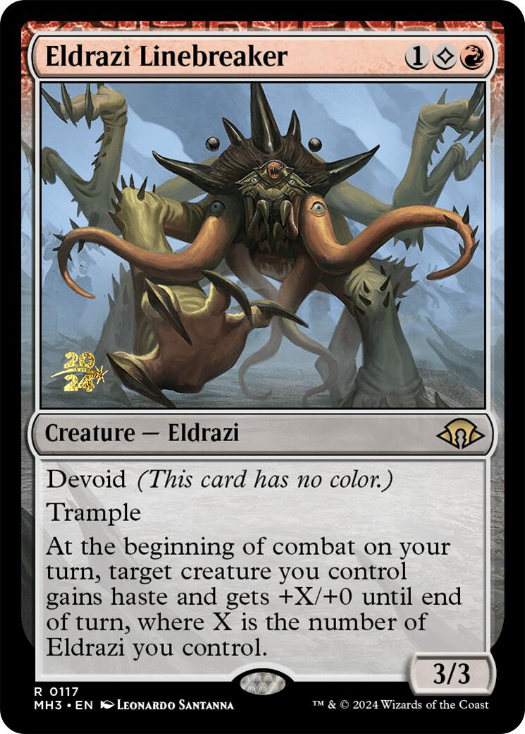 Eldrazi Linebreaker [Modern Horizons 3 Prerelease Promos] | Exor Games Truro