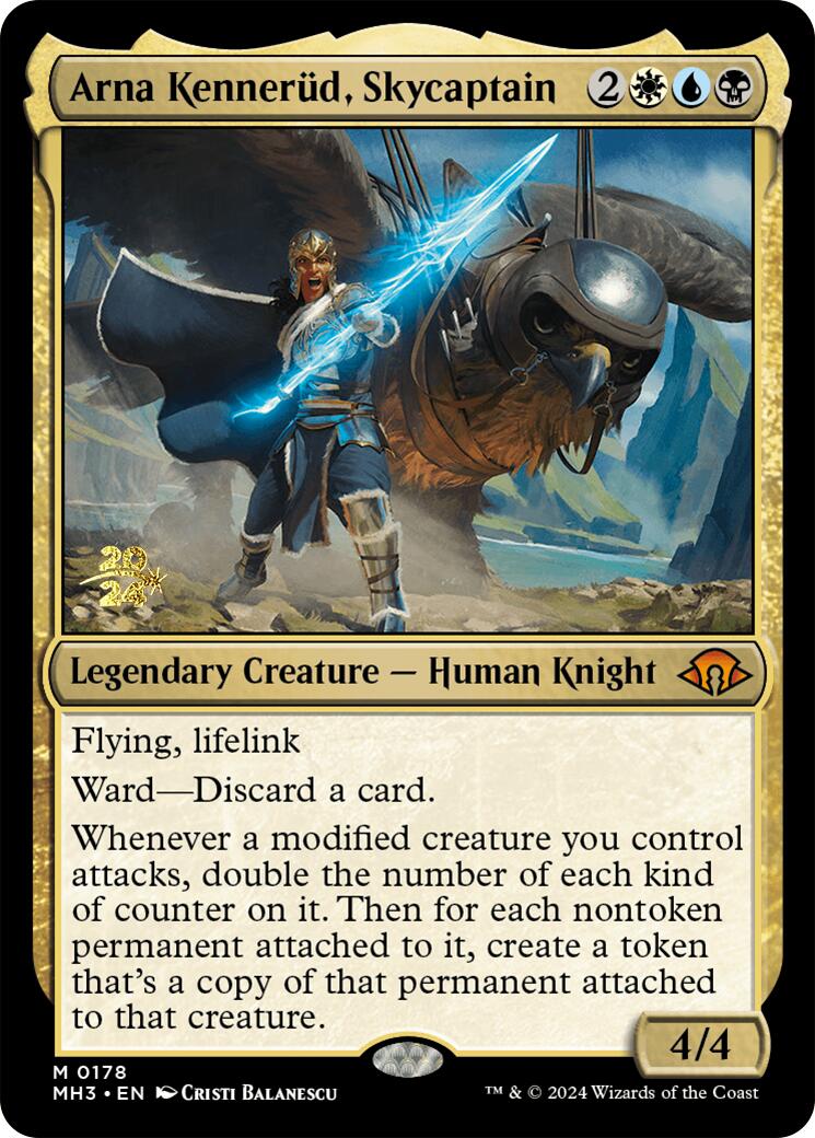 Arna Kennerud, Skycaptain [Modern Horizons 3 Prerelease Promos] | Exor Games Truro