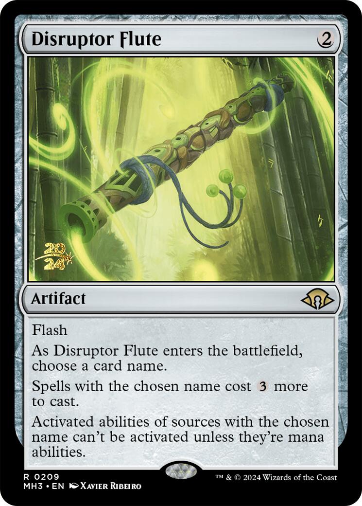 Disruptor Flute [Modern Horizons 3 Prerelease Promos] | Exor Games Truro