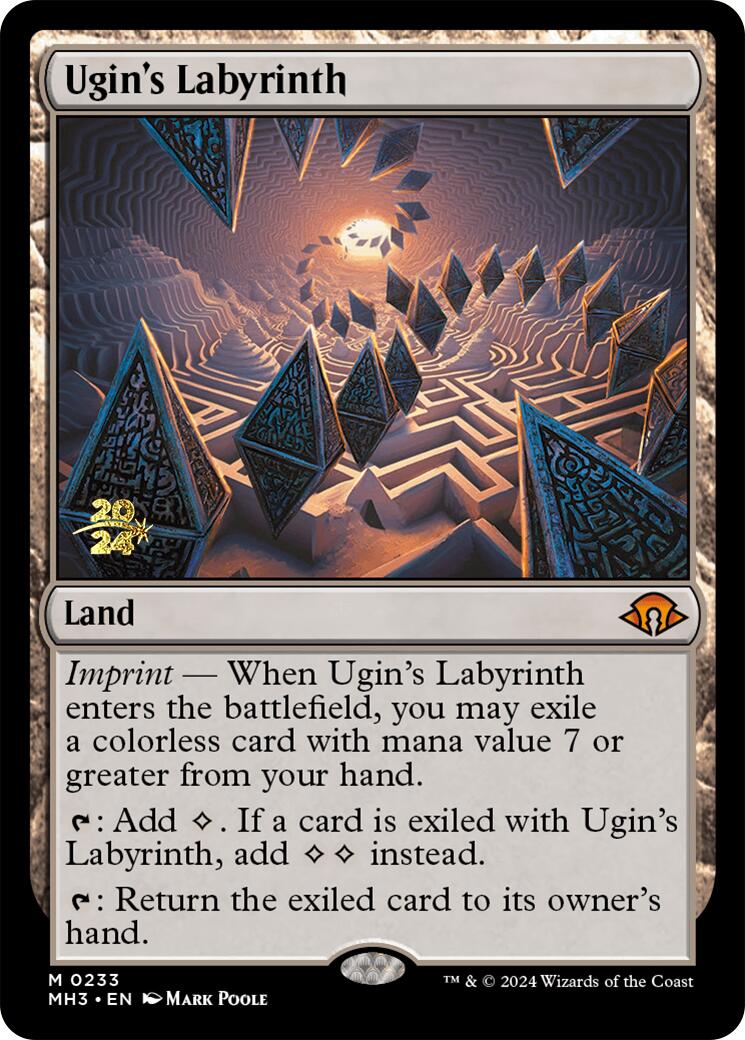 Ugin's Labyrinth [Modern Horizons 3 Prerelease Promos] | Exor Games Truro