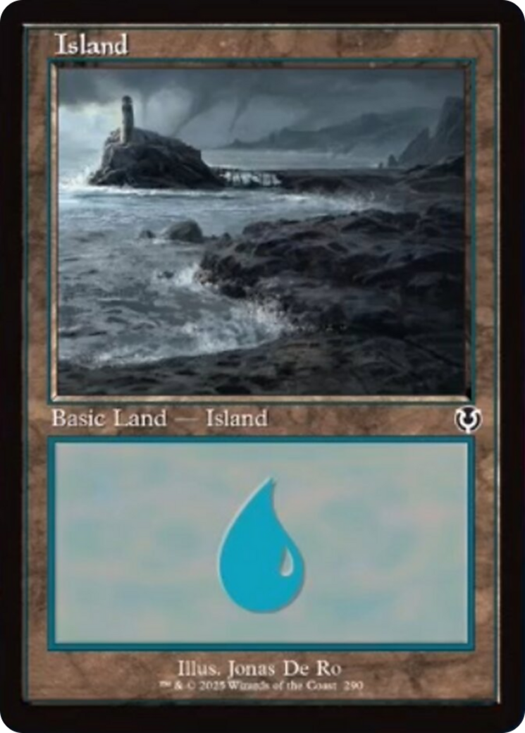 Island (290) (Retro Frame) [Innistrad Remastered] | Exor Games Truro