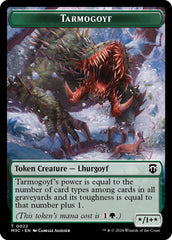 Tarmogoyf // Saproling Double-Sided Token [Modern Horizons 3 Commander Tokens] | Exor Games Truro