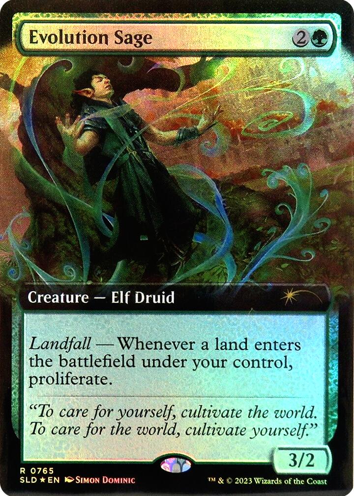 Evolution Sage (Extended Art) [Secret Lair Drop Series] | Exor Games Truro