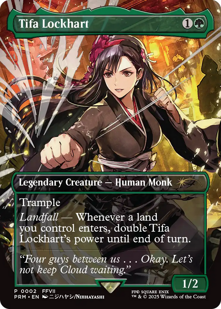 Tifa Lockhart (Borderless) [MagicFest 2025] | Exor Games Truro