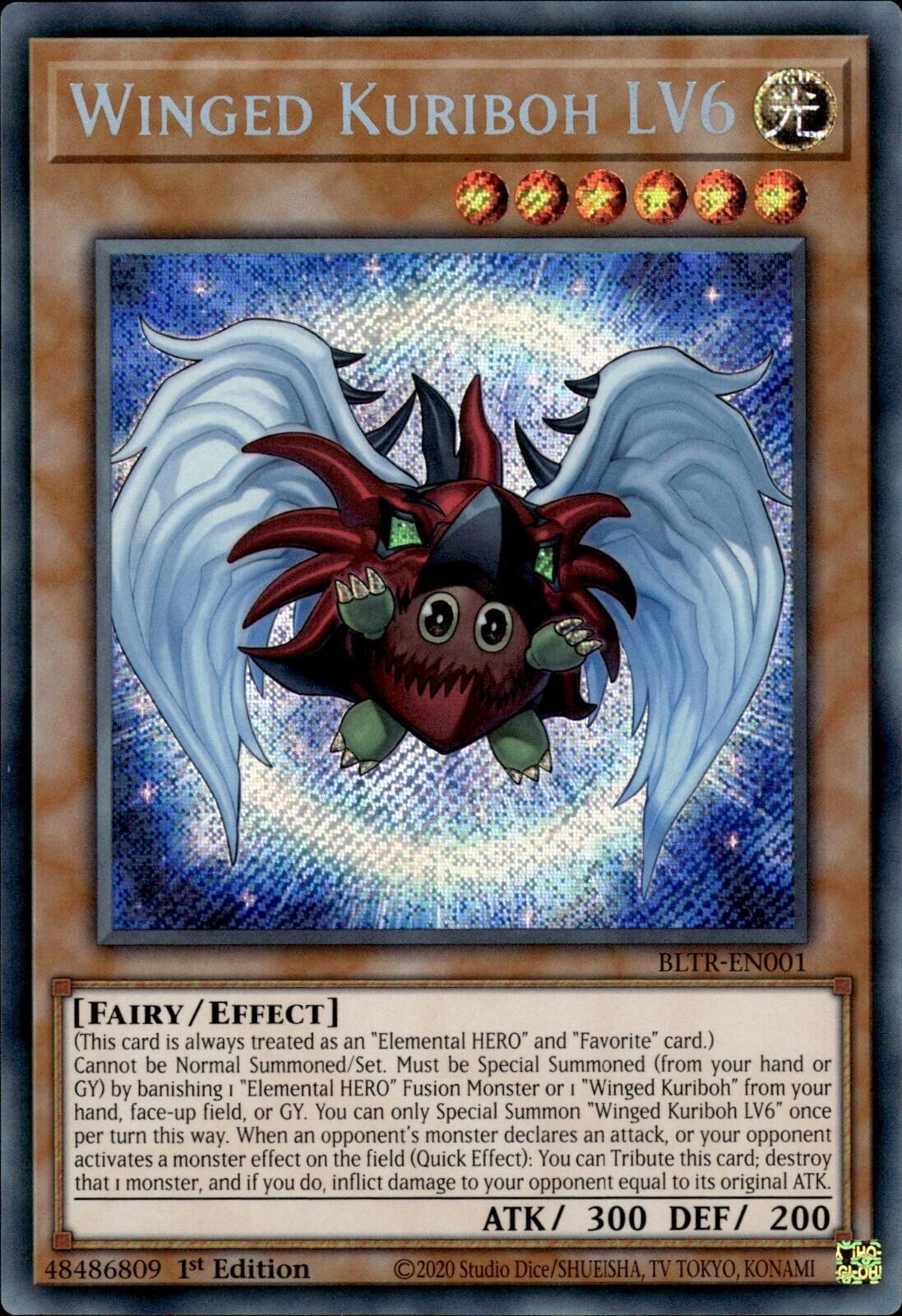 Winged Kuriboh LV6 [BLTR-EN001] Secret Rare | Exor Games Truro