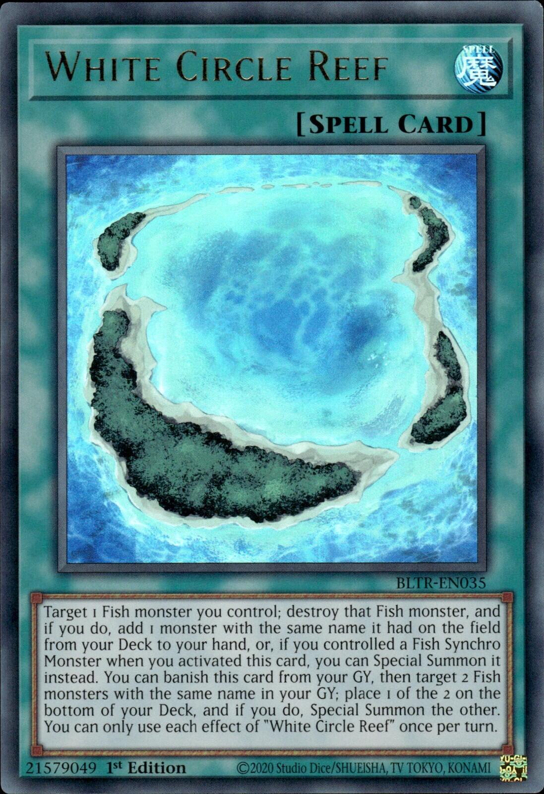 White Circle Reef [BLTR-EN035] Ultra Rare | Exor Games Truro