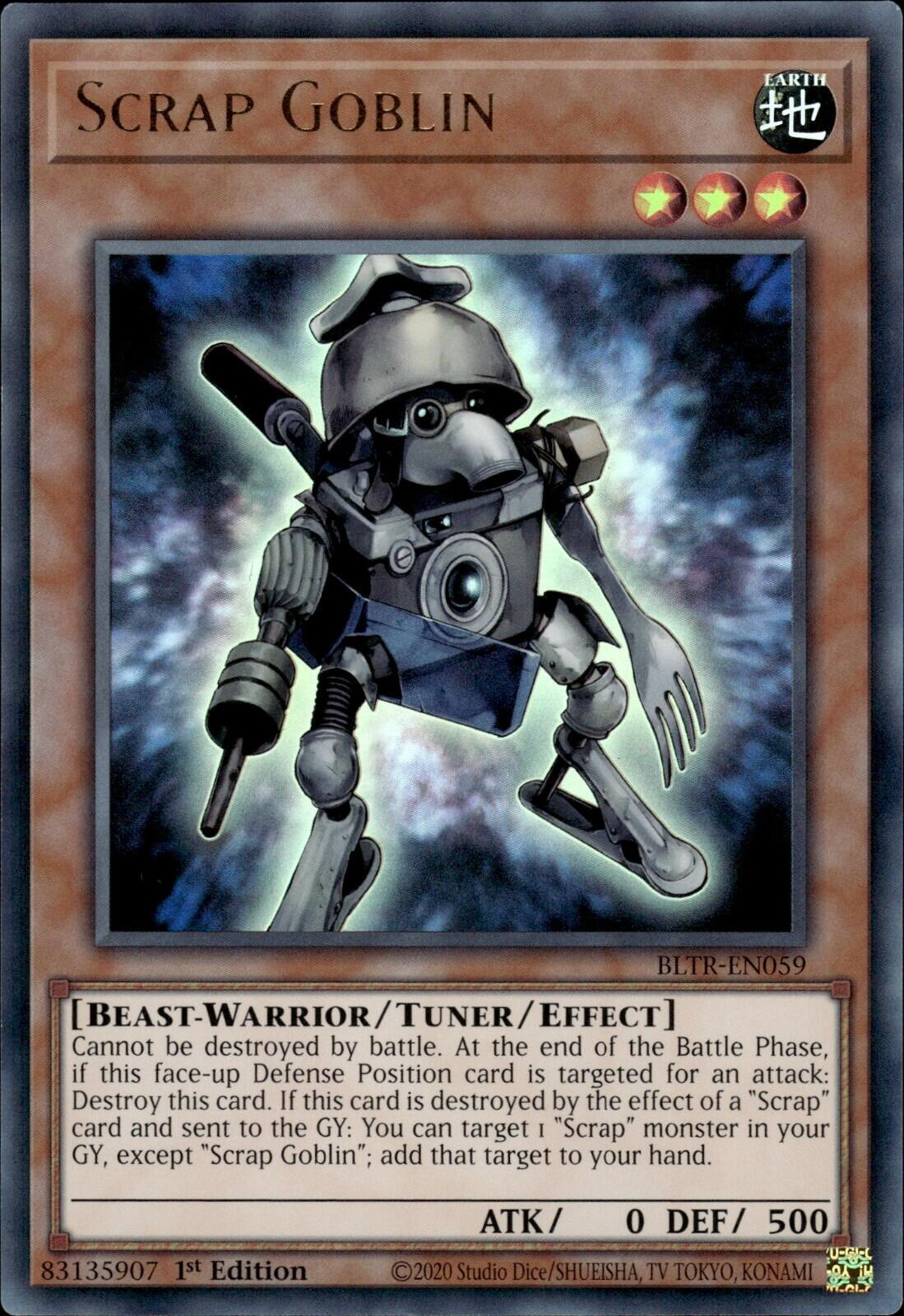 Scrap Goblin [BLTR-EN059] Ultra Rare | Exor Games Truro