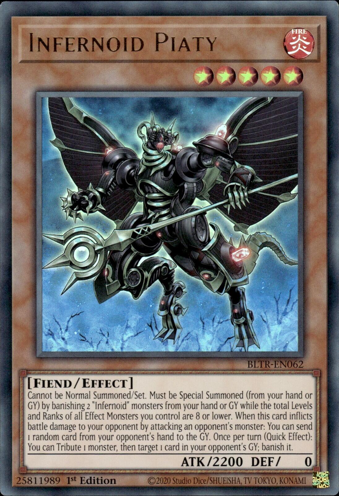 Infernoid Piaty [BLTR-EN062] Ultra Rare | Exor Games Truro