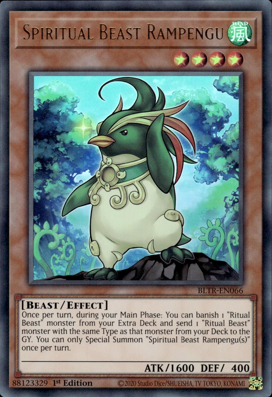 Spiritual Beast Rampengu [BLTR-EN066] Ultra Rare | Exor Games Truro