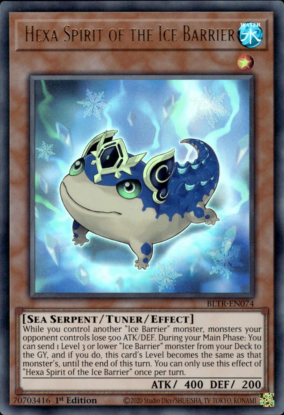 Hexa Spirit of the Ice Barrier [BLTR-EN074] Ultra Rare | Exor Games Truro