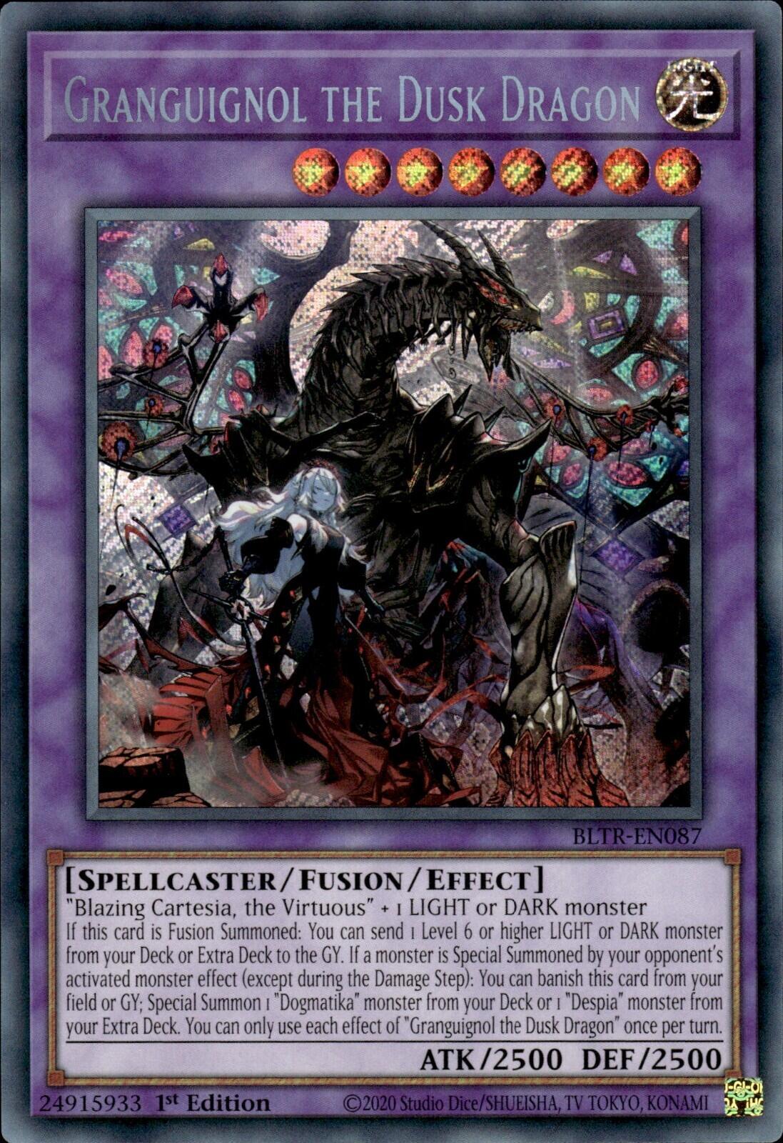 Granguignol the Dusk Dragon [BLTR-EN087] Secret Rare | Exor Games Truro