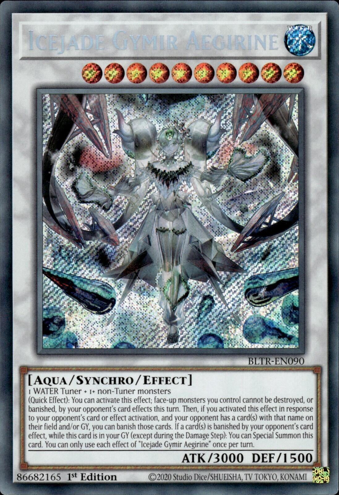 Icejade Gymir Aegirine [BLTR-EN090] Secret Rare | Exor Games Truro