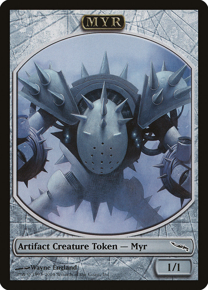 Myr Token [Magic Player Rewards 2004] | Exor Games Truro