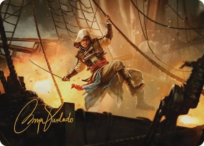 Edward Kenway Art Card (Gold-Stamped Signature) [Assassin's Creed Art Series] | Exor Games Truro