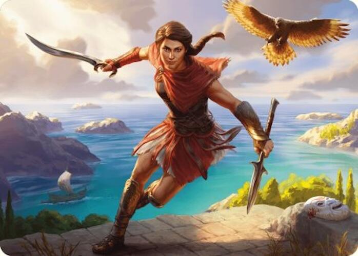 Kassandra, Eagle Bearer Art Card [Assassin's Creed Art Series] | Exor Games Truro