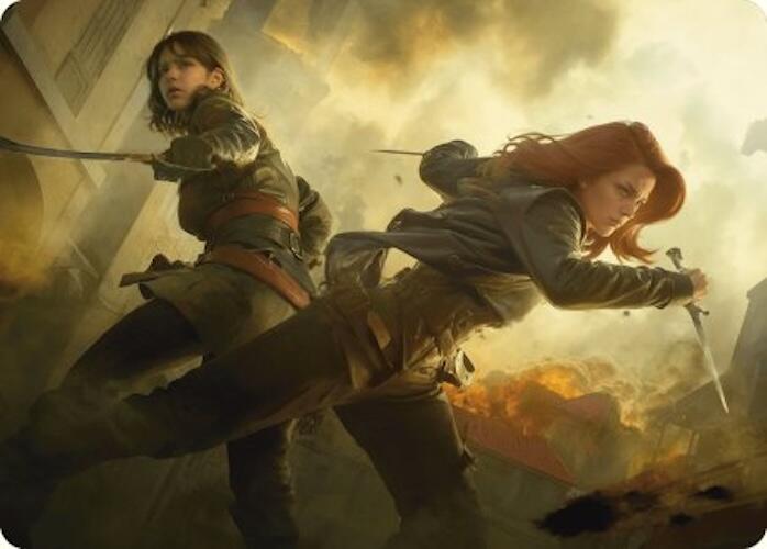 Mary Read and Anne Bonny Art Card [Assassin's Creed Art Series] | Exor Games Truro