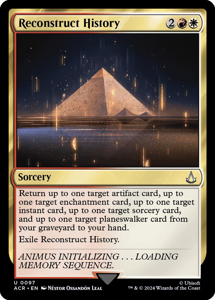 Reconstruct History [Assassin's Creed] | Exor Games Truro