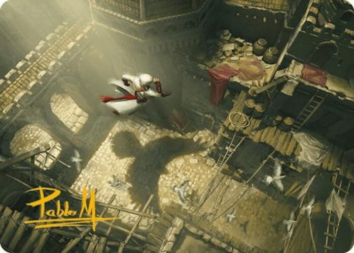 Rooftop Bypass Art Card (Gold-Stamped Signature) [Assassin's Creed Art Series] | Exor Games Truro