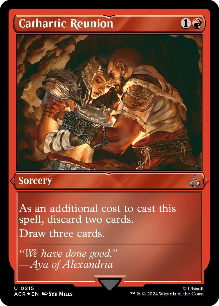 Cathartic Reunion (Foil Etched) [Assassin's Creed] | Exor Games Truro