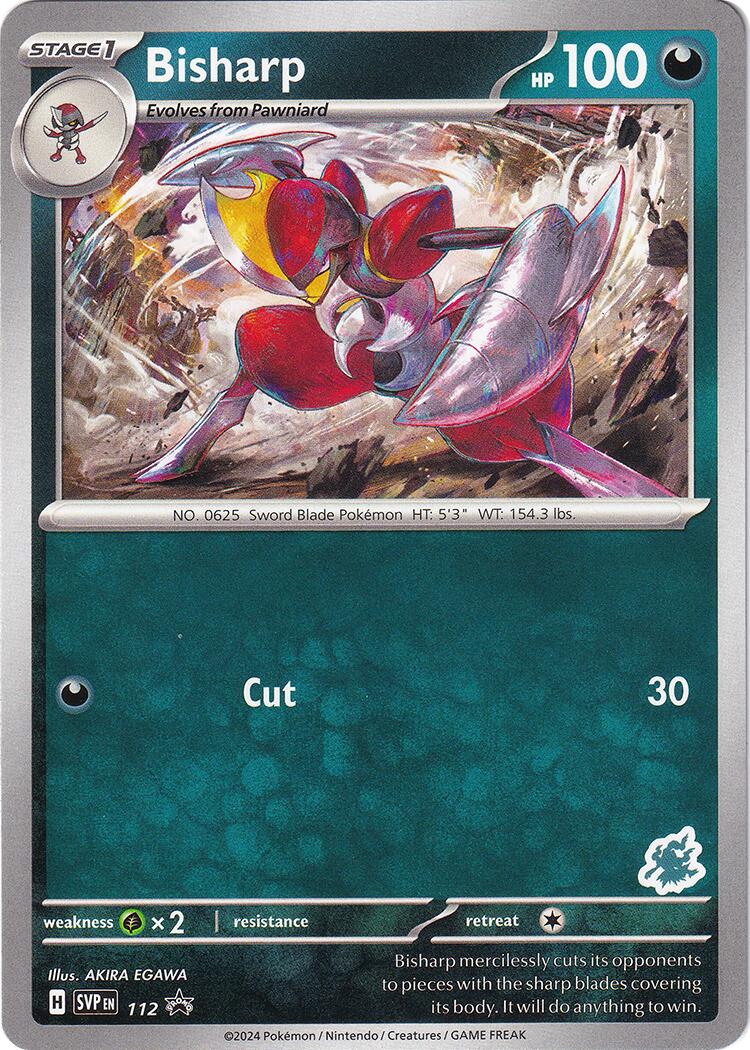 Bisharp (112) (Darkrai Deck) [Battle Academy 2024] | Exor Games Truro