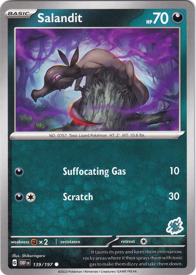 Salandit (139/197) (Darkrai Deck) [Battle Academy 2024] | Exor Games Truro