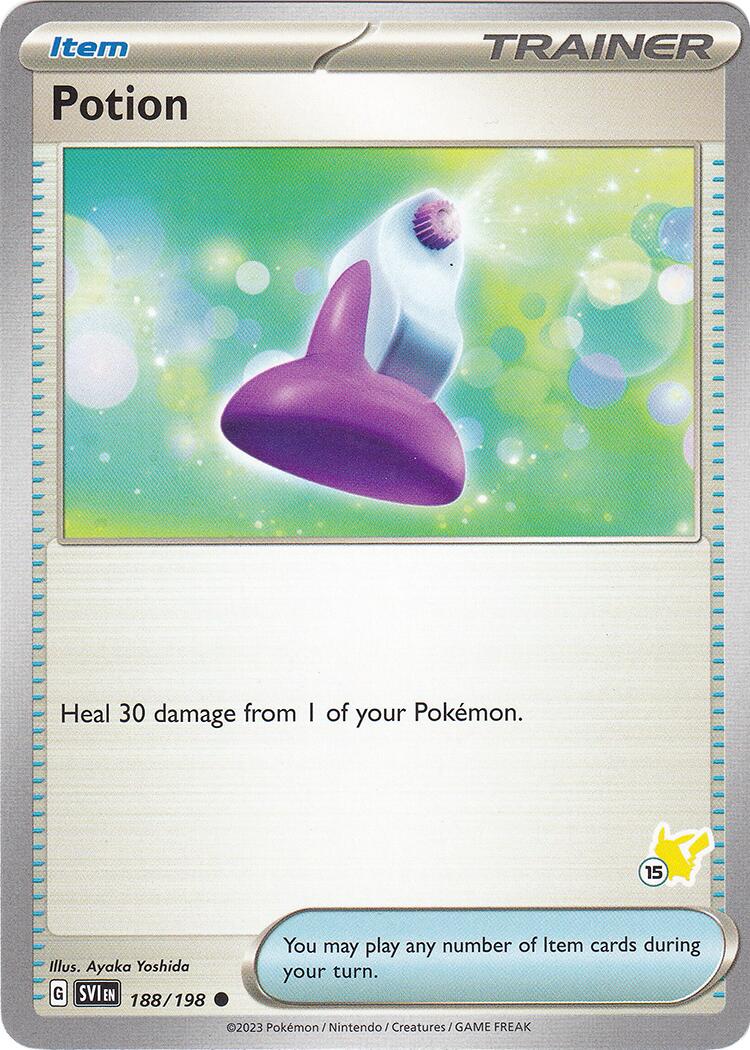 Potion (188/192) (Pikachu Stamp #15) [Battle Academy 2024] | Exor Games Truro