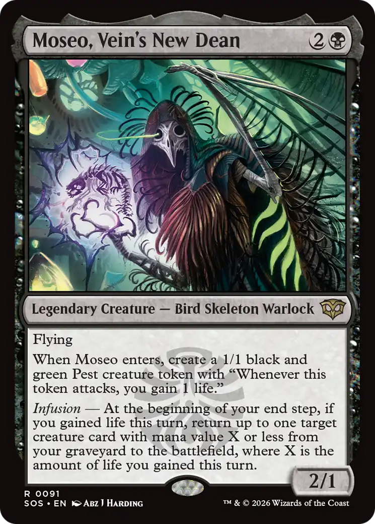 Moseo, Vein's New Dean [Secrets of Strixhaven] | Exor Games Truro
