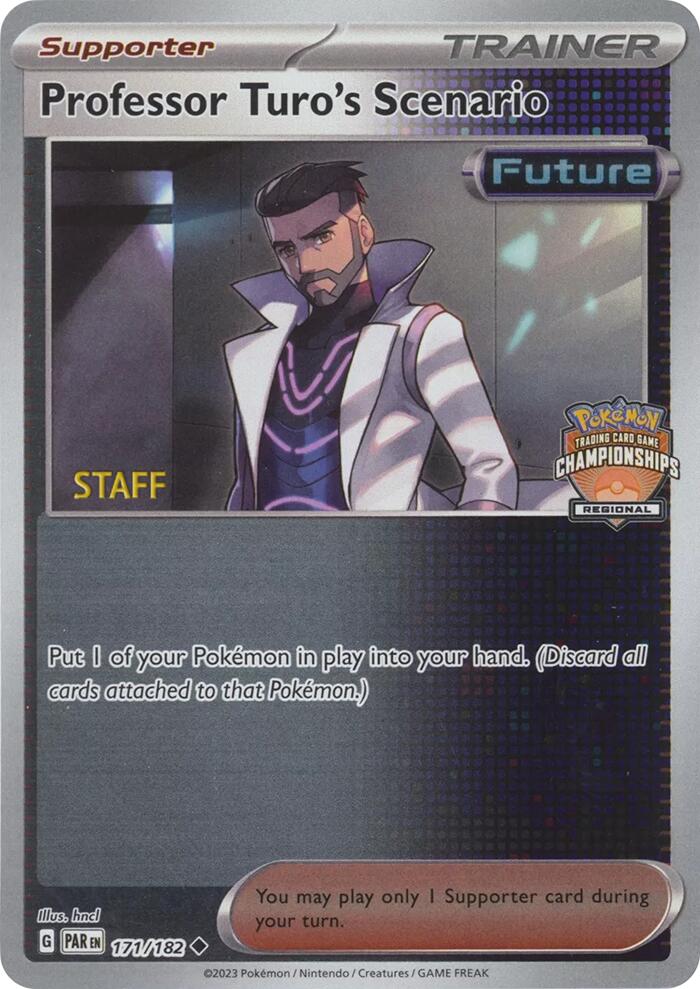 Professor Turo's Scenario (171/182) (2023 Regional Championships Staff) [League & Championship Cards] | Exor Games Truro