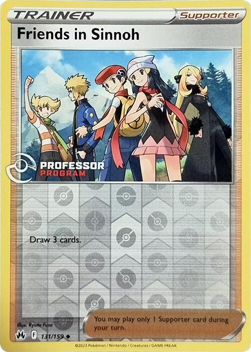 Friends in Sinnoh (131/159) (2023) [Professor Program Promos] | Exor Games Truro