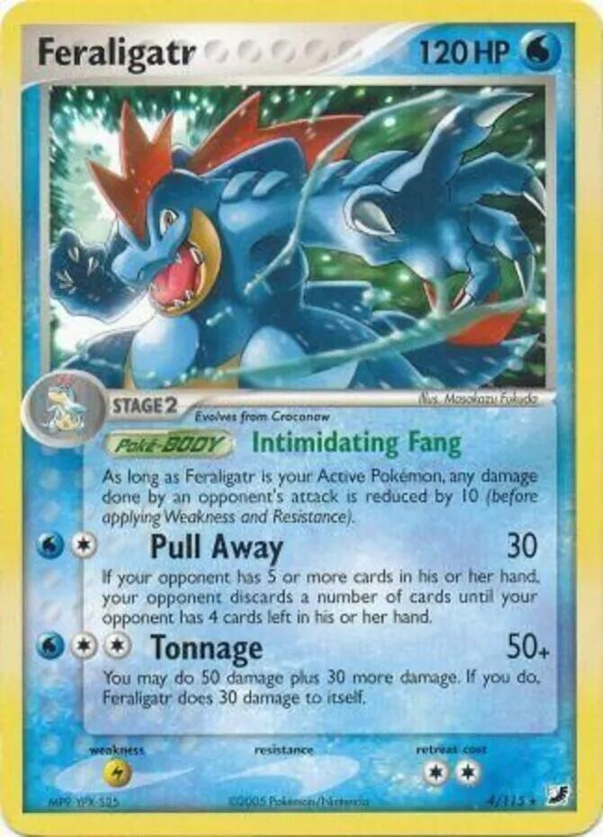 Feraligatr (4/115) (Theme Deck Exclusives) [EX: Unseen Forces] | Exor Games Truro