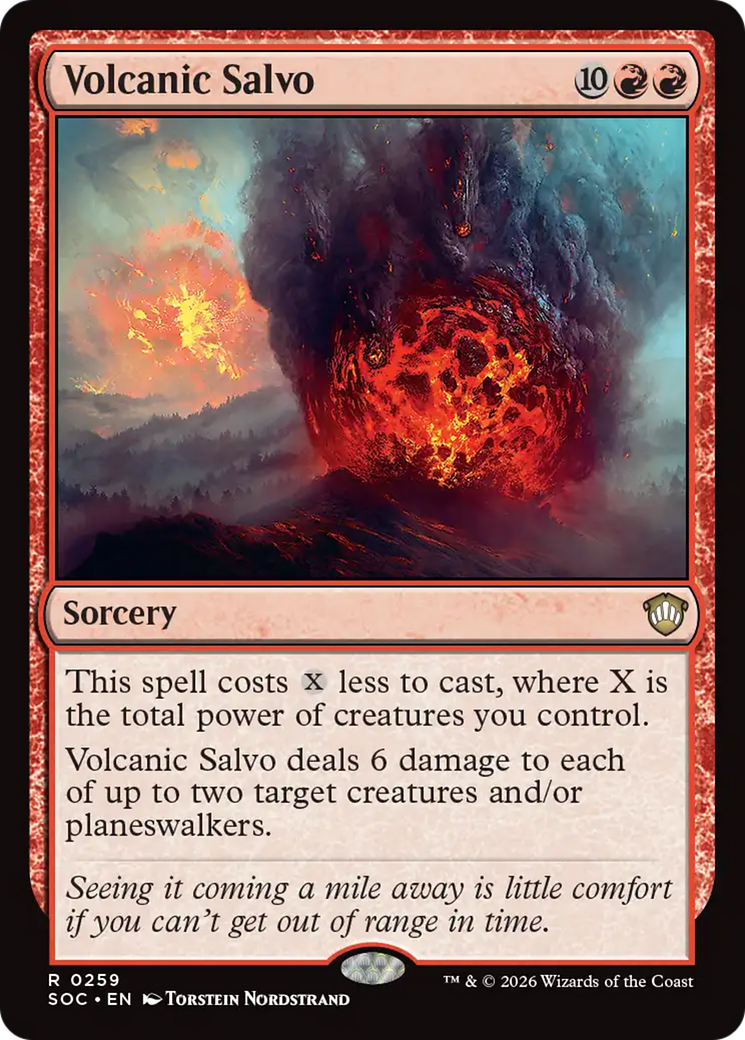 Volcanic Salvo [Secrets of Strixhaven Commander] | Exor Games Truro