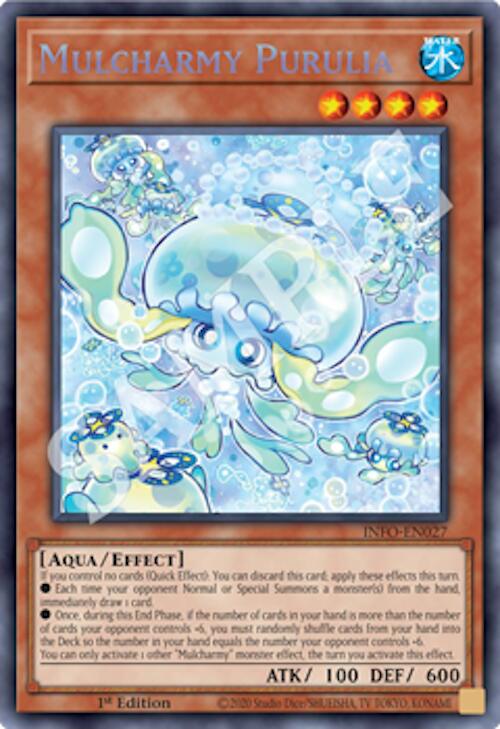 Mulcharmy Purulia [INFO-EN027] Secret Rare | Exor Games Truro