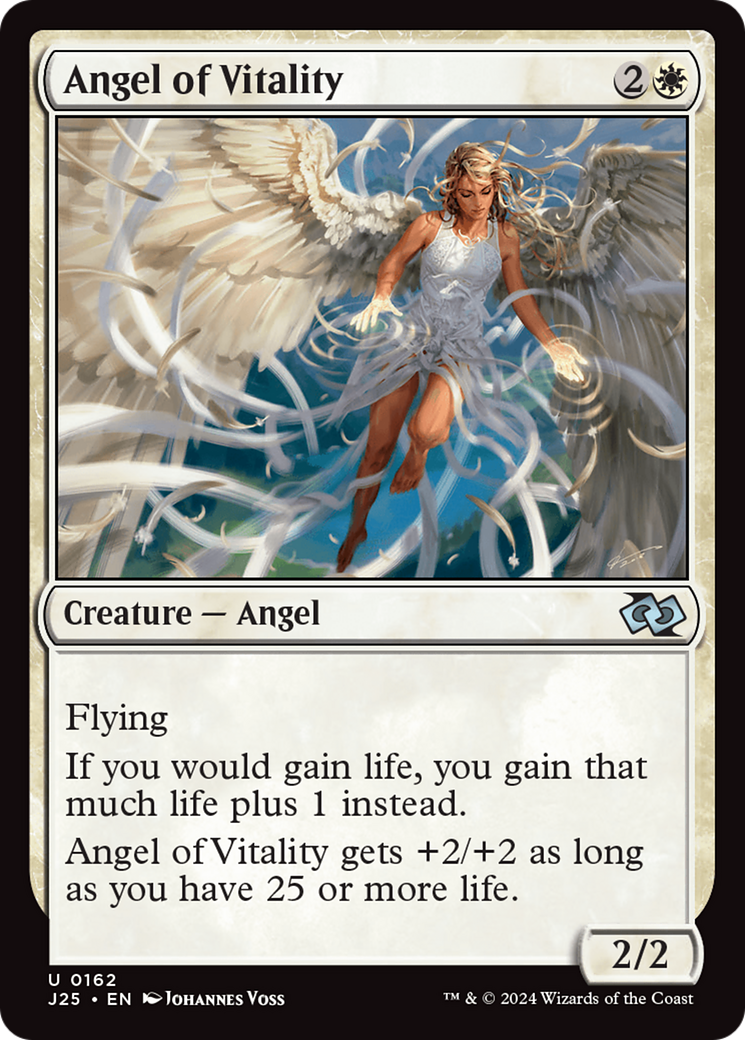 Angel of Vitality [Foundations Jumpstart] | Exor Games Truro