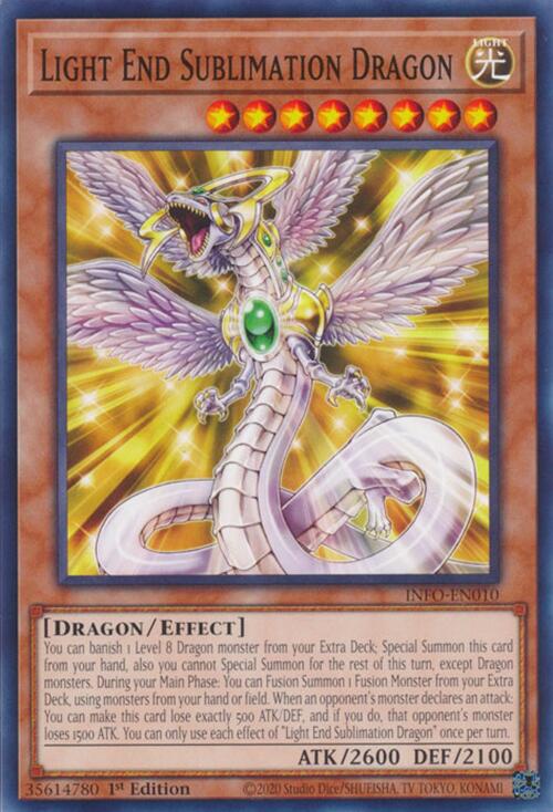 Light End Sublimation Dragon [INFO-EN010] Common | Exor Games Truro