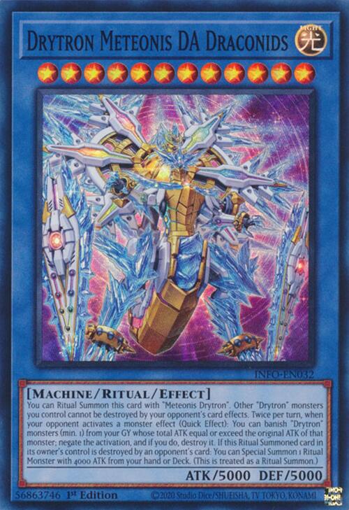 Drytron Meteonis DA Draconids [INFO-EN032] Super Rare | Exor Games Truro