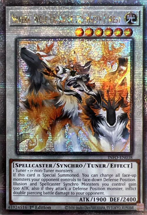 Silvera, Wolf Tamer of the White Forest (Quarter Century Secret Rare) [INFO-EN038] Quarter Century Secret Rare | Exor Games Truro