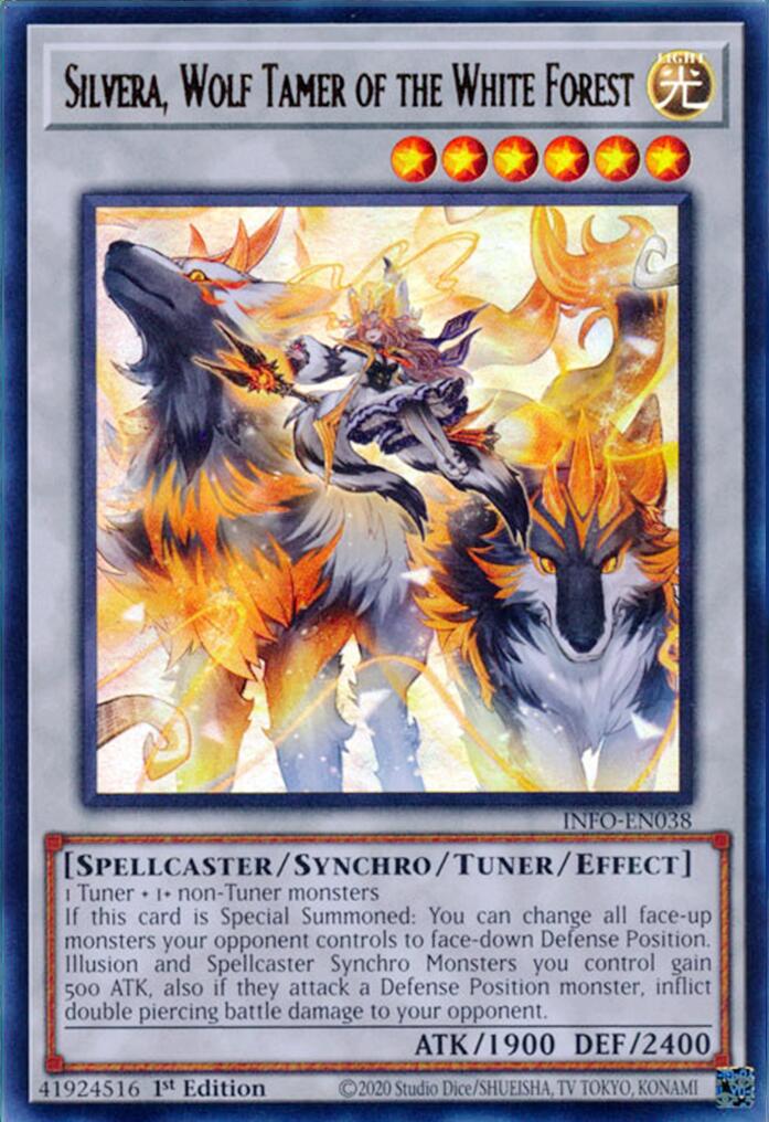 Silvera, Wolf Tamer of the White Forest [INFO-EN038] Ultra Rare | Exor Games Truro