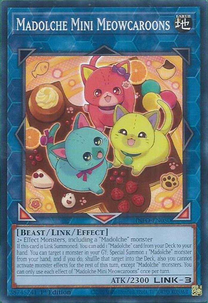 Madolche Mini Meowcaroons [INFO-EN050] Common | Exor Games Truro
