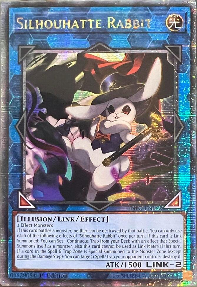 Silhouhatte Rabbit (Quarter Century Secret Rare) [INFO-EN052] Quarter Century Secret Rare | Exor Games Truro