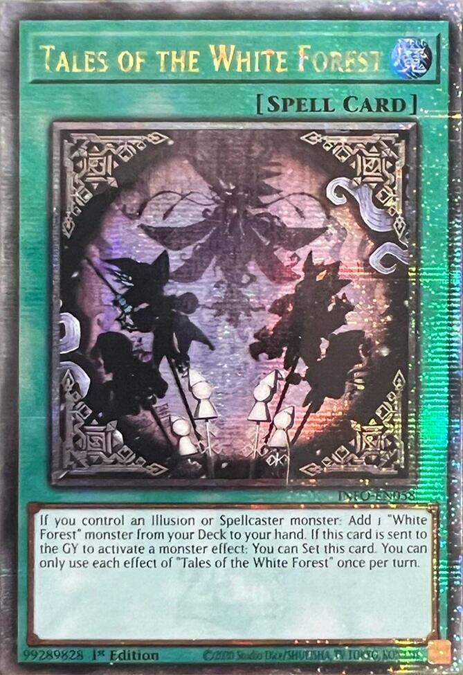 Tales of the White Forest (Quarter Century Secret Rare) [INFO-EN058] Quarter Century Secret Rare | Exor Games Truro