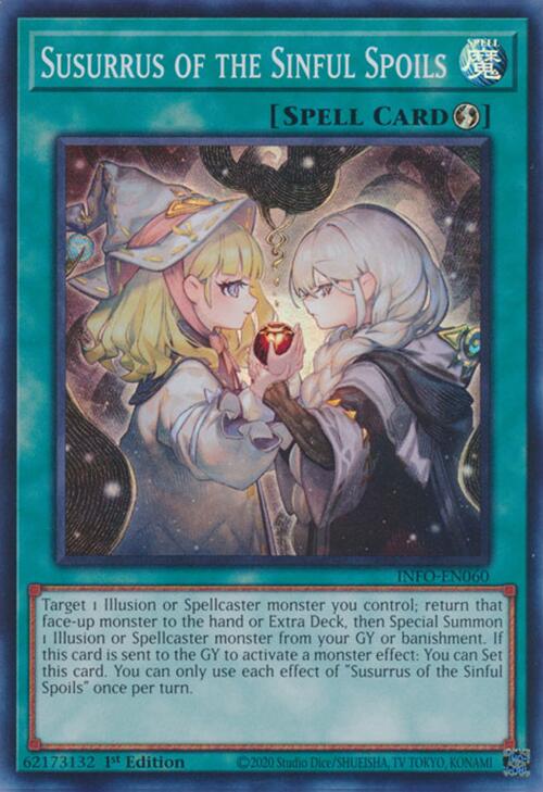 Susurrus of the Sinful Spoils [INFO-EN060] Super Rare | Exor Games Truro